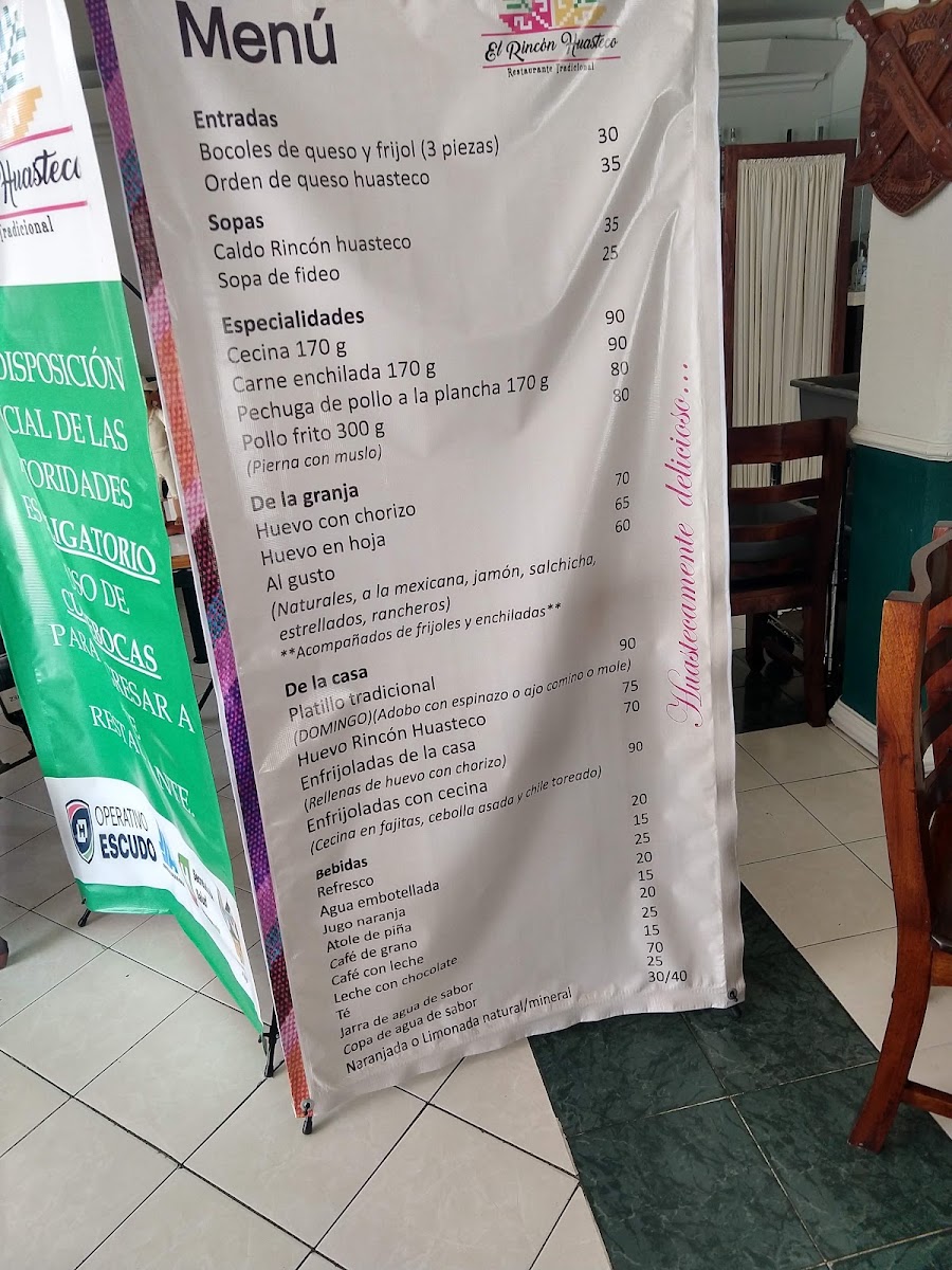 El Rincón Huasteco Menu Photo 5