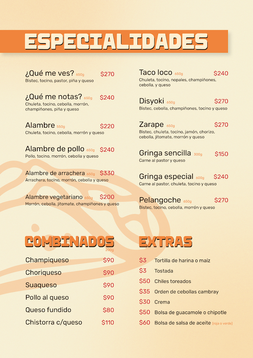 El Rinconcito Menu Photo 2