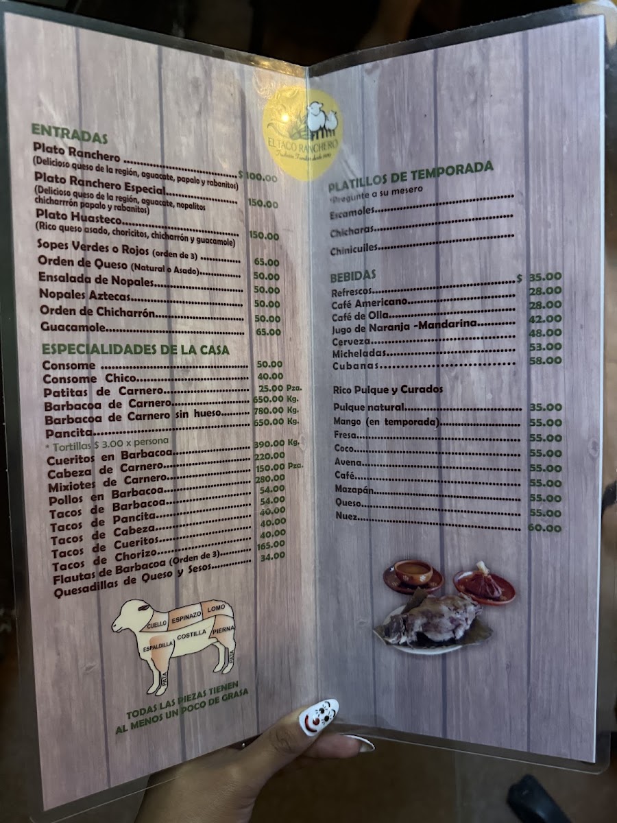 El Taco Ranchero Menu Photo 2
