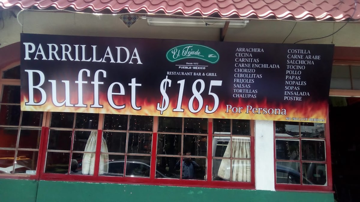 El Tejado Menu Photo 9