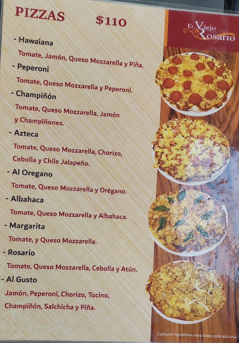 El Viejo Rosario Menu Photo 5