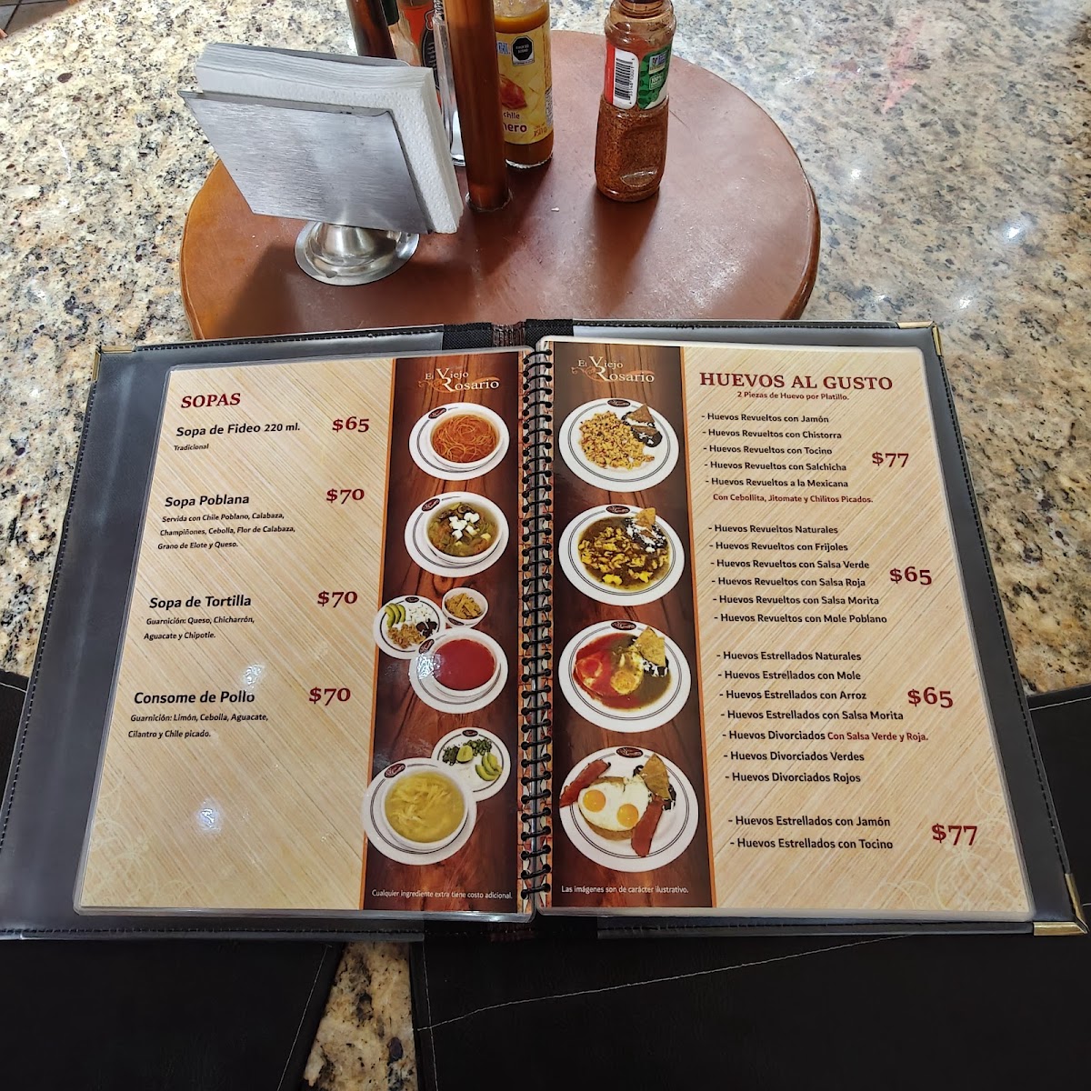 El Viejo Rosario Menu Photo 6