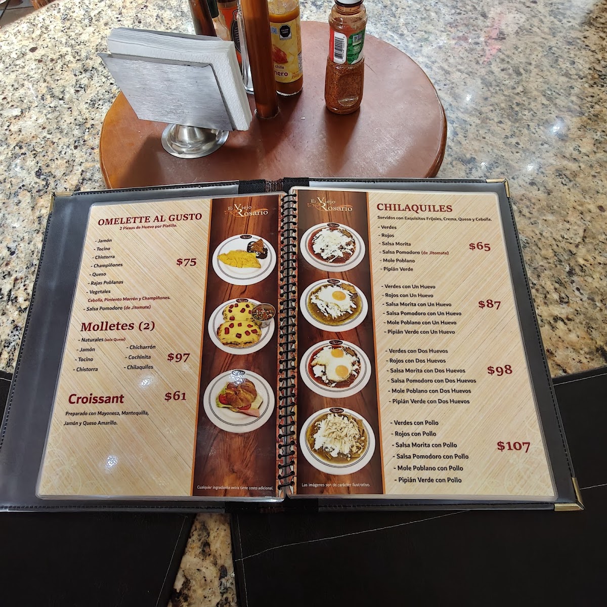 El Viejo Rosario Menu Photo 9
