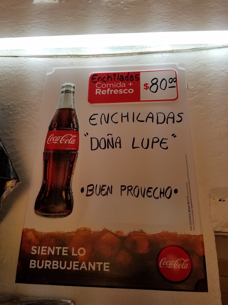 Enchiladas De Dona Lupe Menu