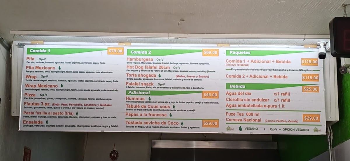 Falafel Suc. Marsella Menu Photo 2
