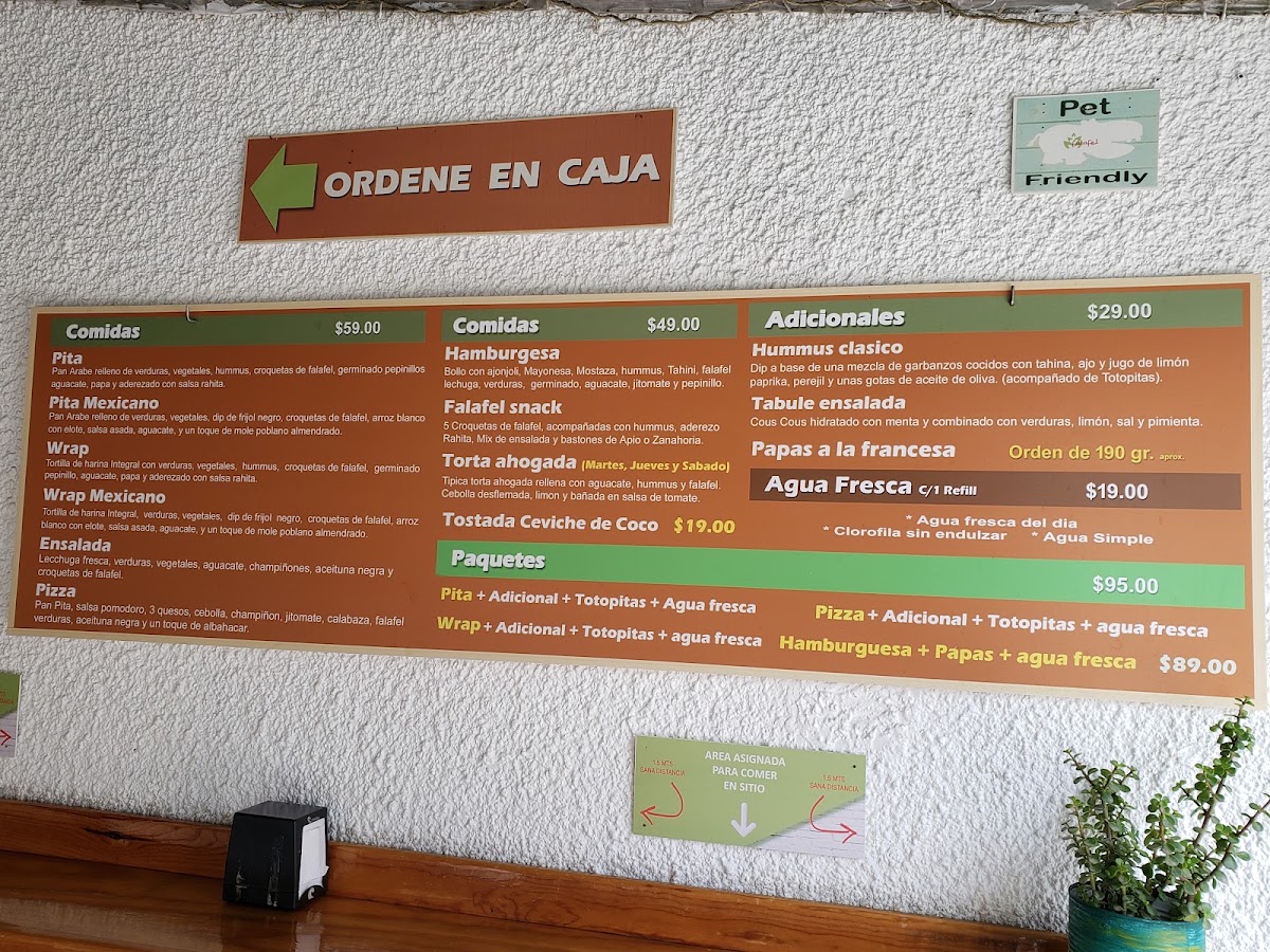 Falafel Suc. Marsella Menu Photo 3