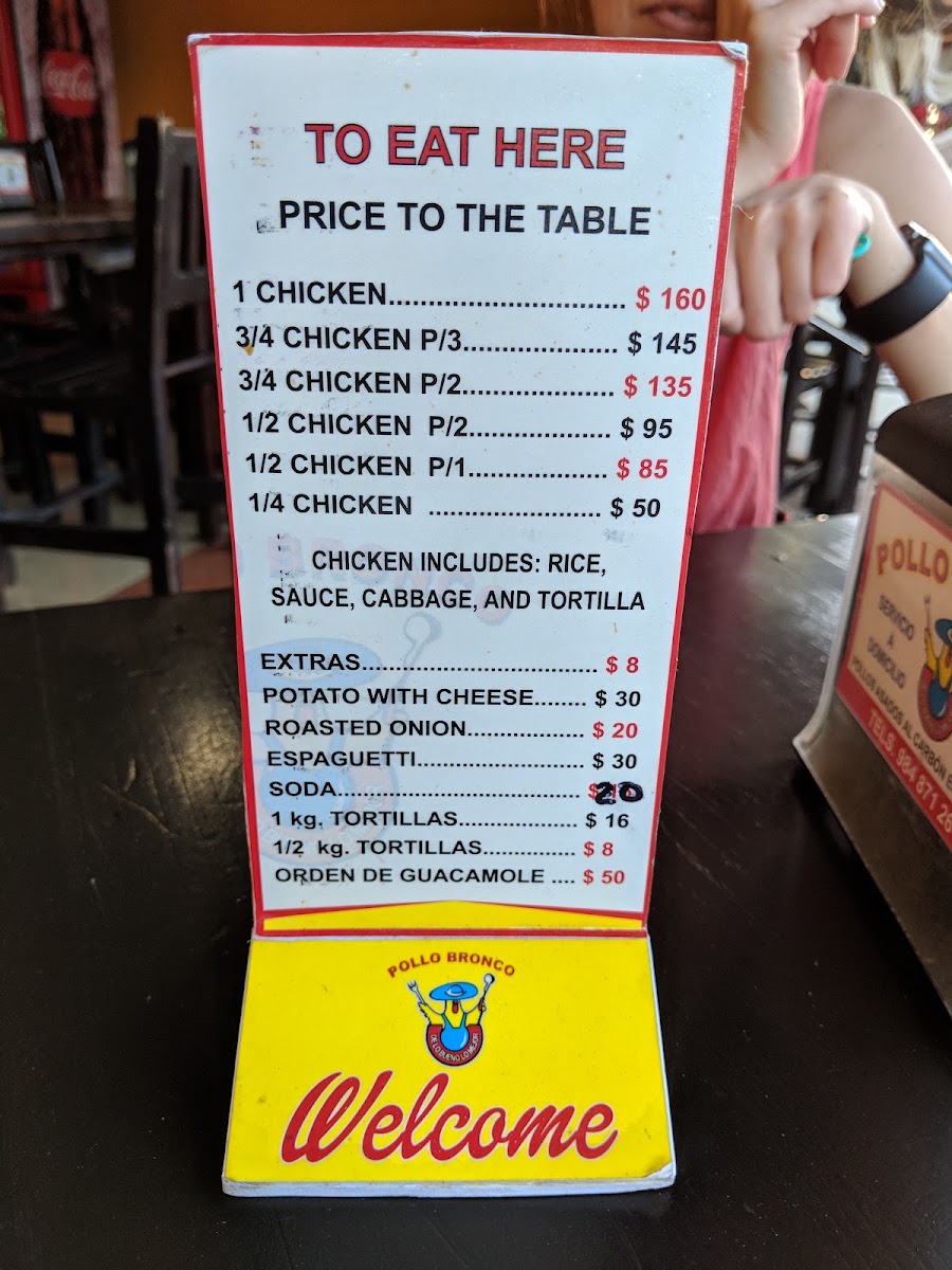 Fastfood El Pollo Bronco Menu Photo 10