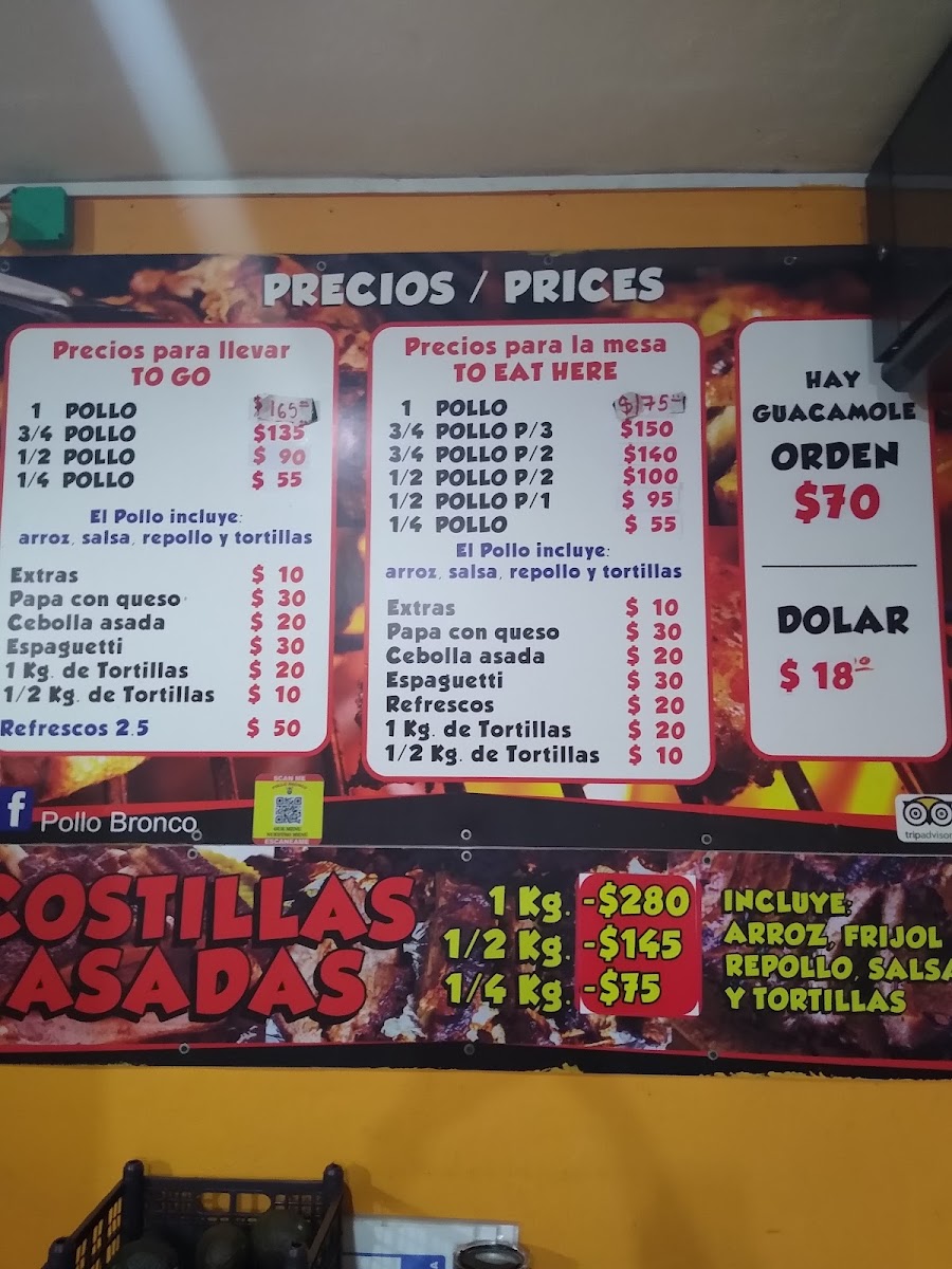 Fastfood El Pollo Bronco Menu Photo 2