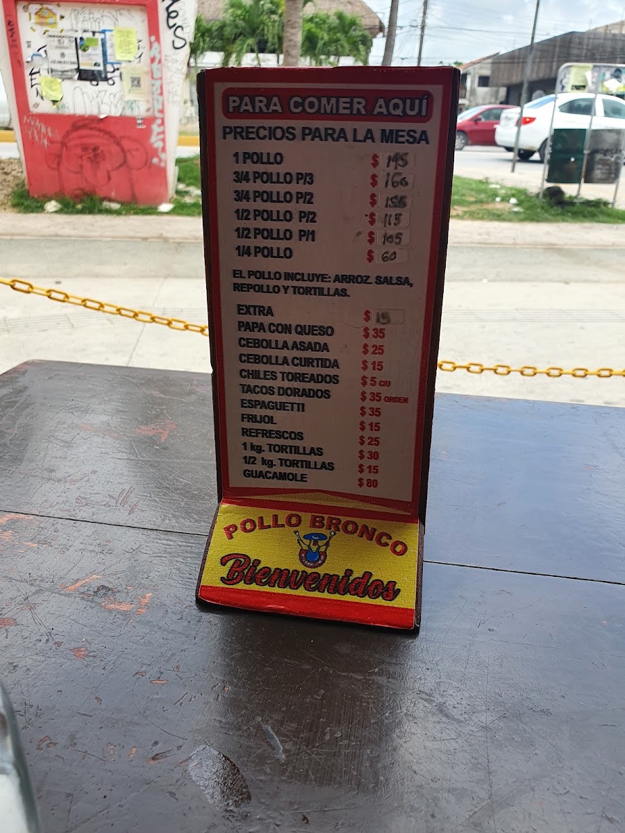Fastfood El Pollo Bronco Menu Photo 3