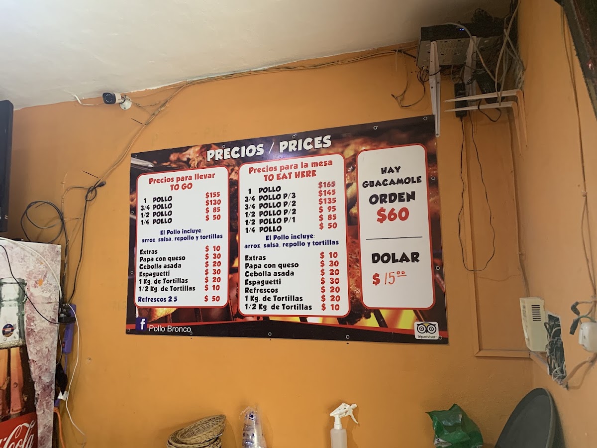 Fastfood El Pollo Bronco Menu Photo 4