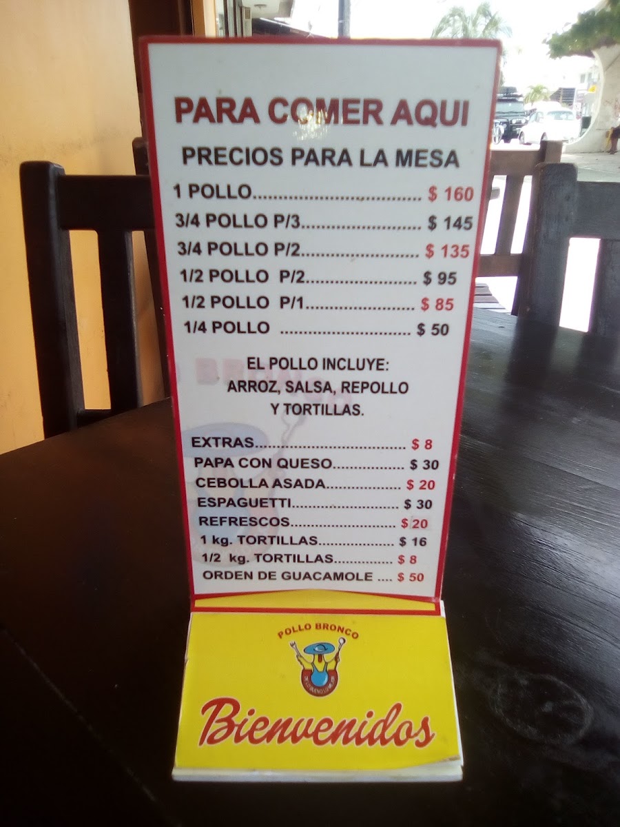 Fastfood El Pollo Bronco Menu Photo 9