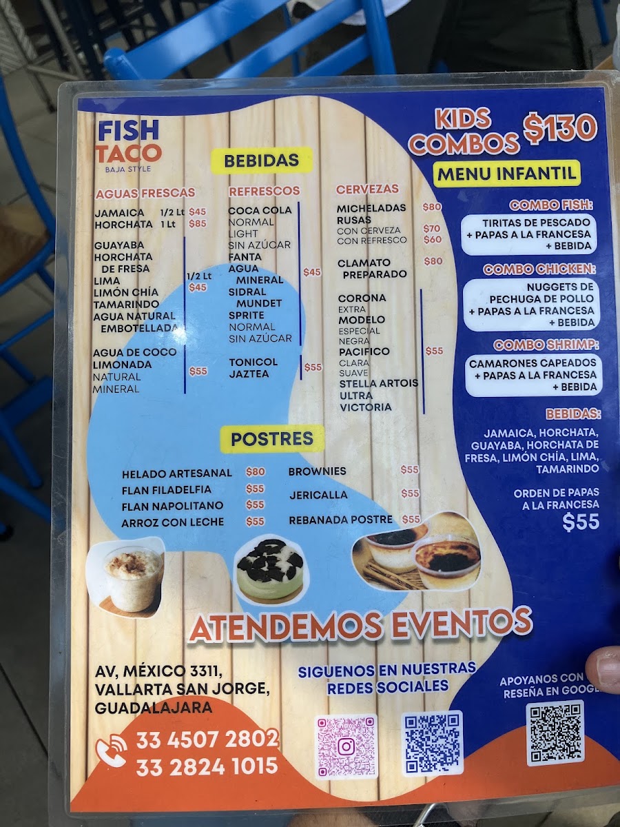 Fish Taco Av México Menu Photo 6