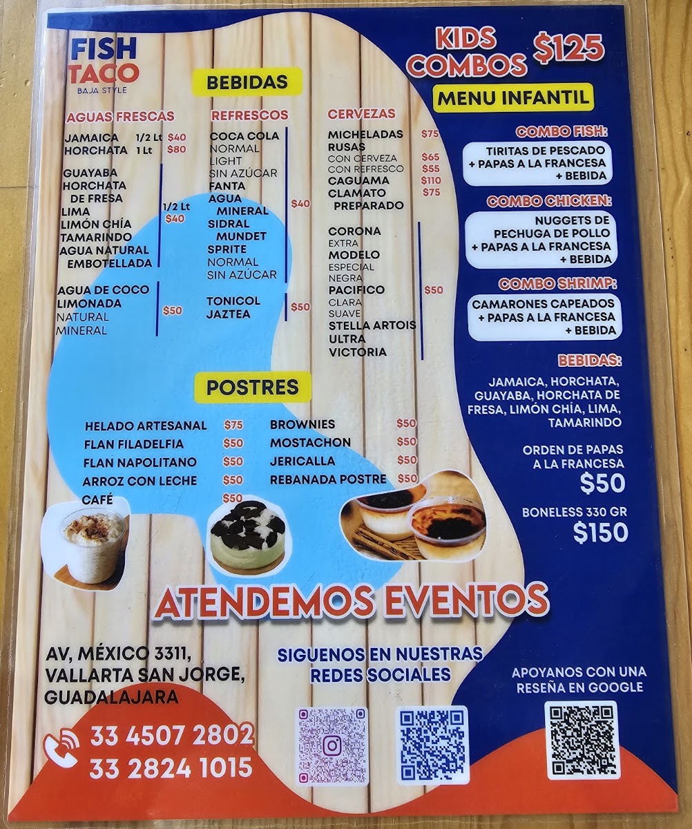 Fish Taco Av México Menu Photo 9