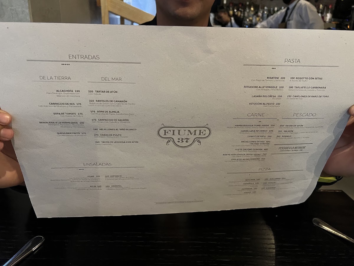 Fiume 37 Menu Photo 8