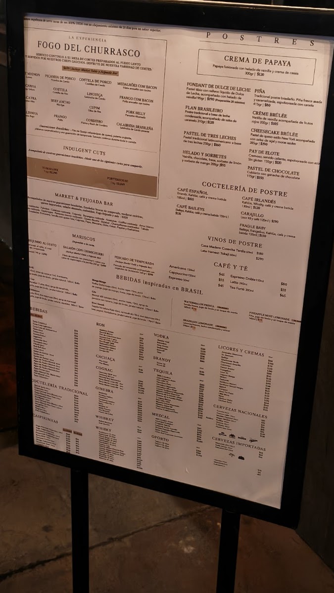 Fogo De Chao Menu Photo 10