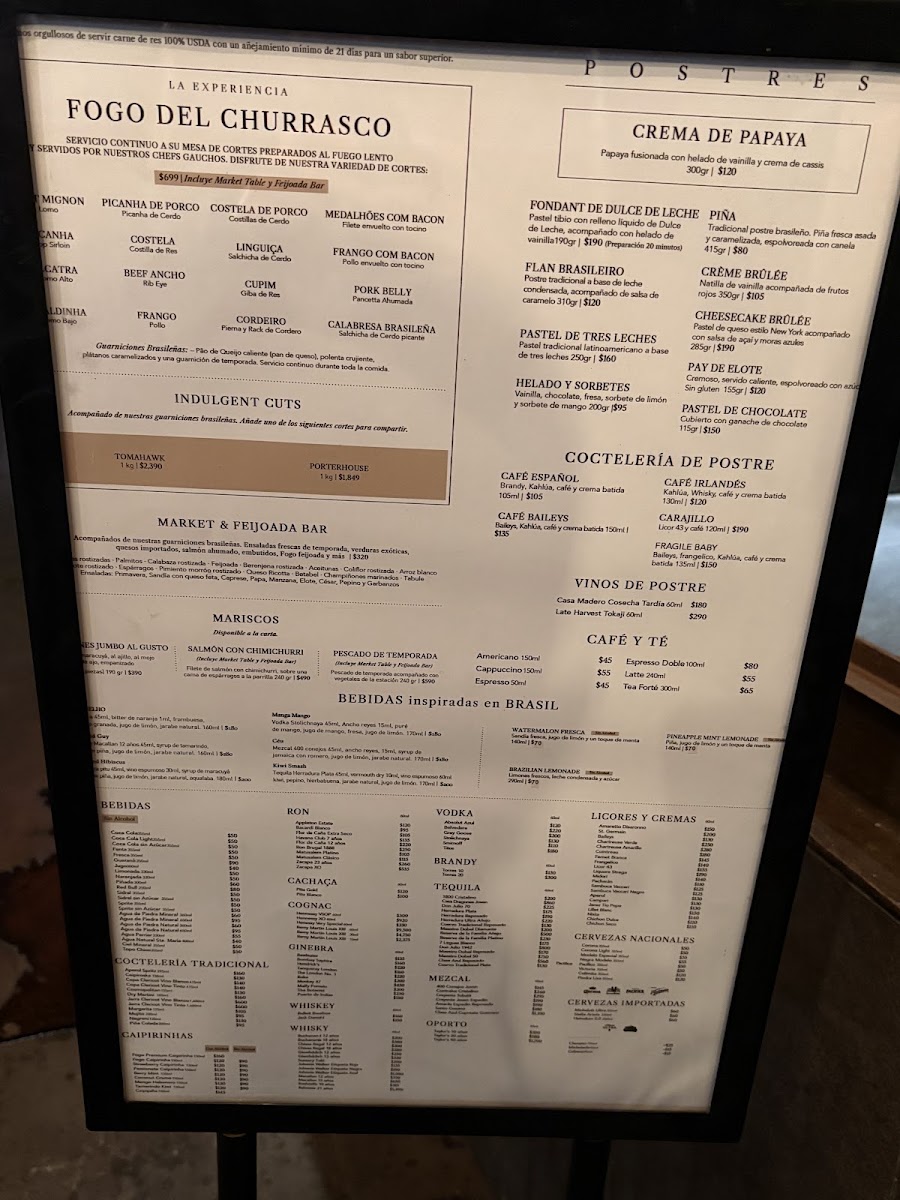 Fogo De Chao Menu Photo 5