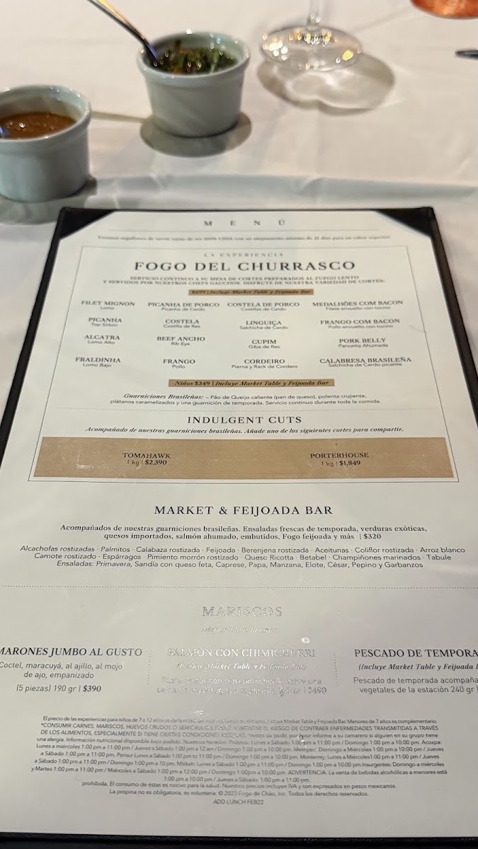 Fogo De Chao Menu Photo 7
