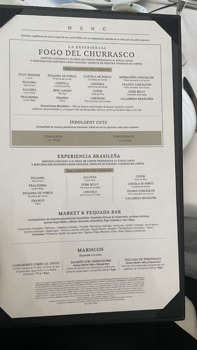 Fogo De Chao Menu Photo 9