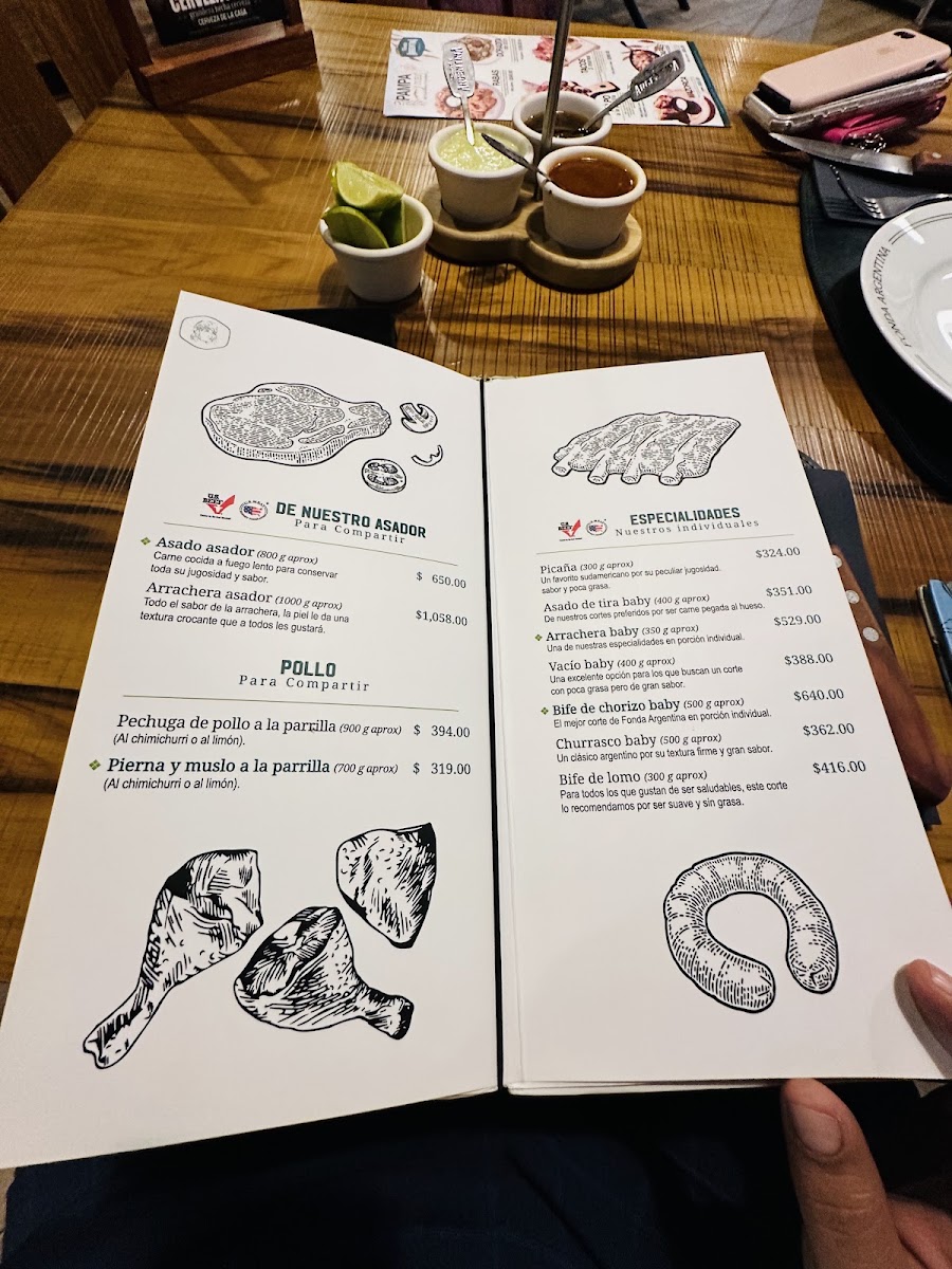 Fonda Argentina Nápoles Menu Photo 5