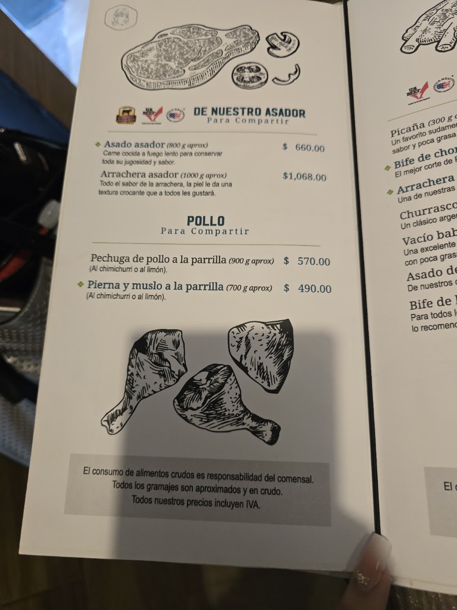 Fonda Argentina Nápoles Menu Photo 6