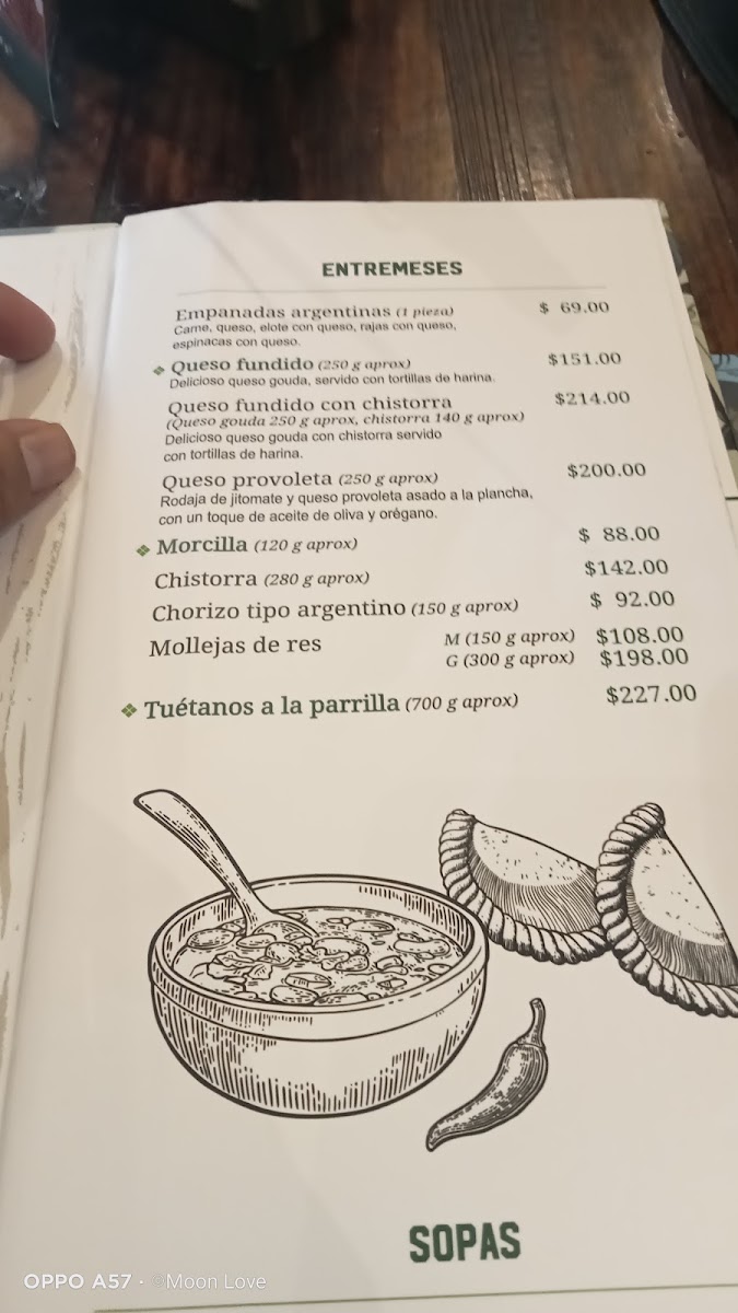 Fonda Argentina Tepeyac Menu Photo 6