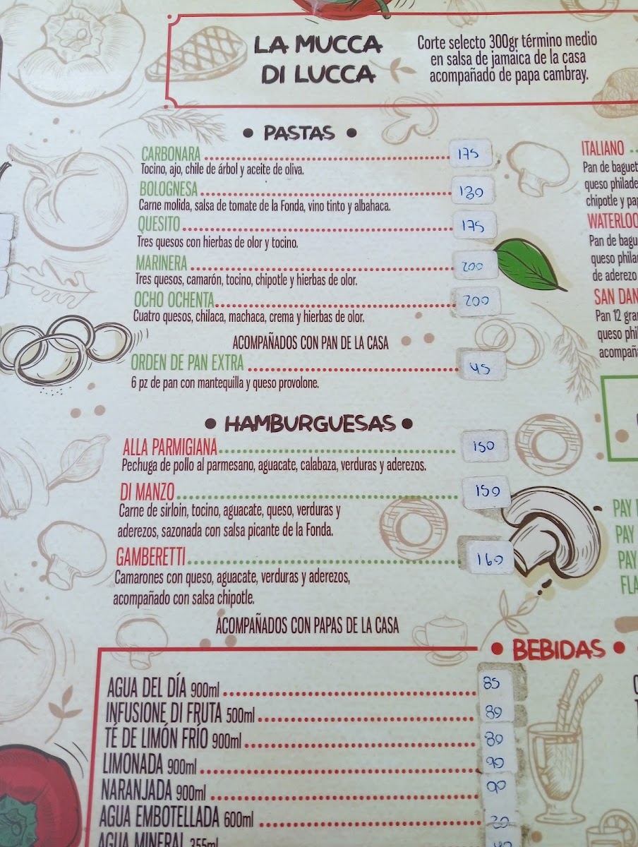 Fonda Formaggio Menu Photo 7