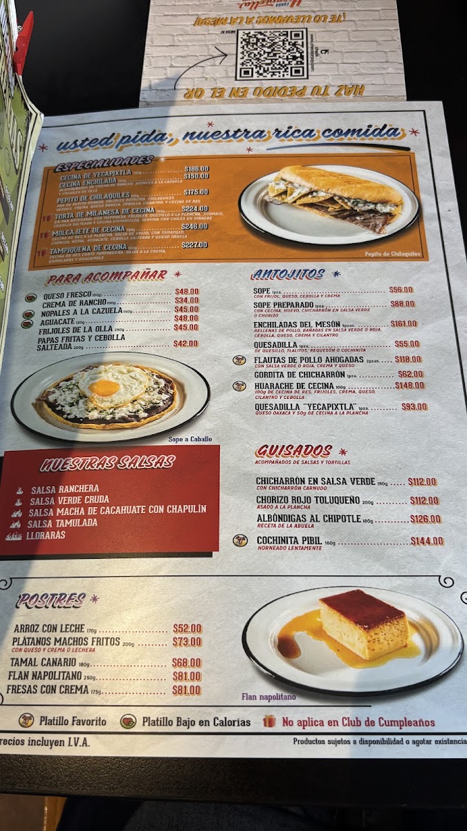 Fonda Yecapixtla Menu Photo 2