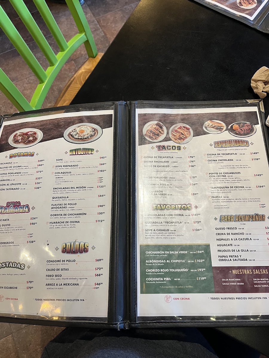 Fonda Yecapixtla Menu Photo 4