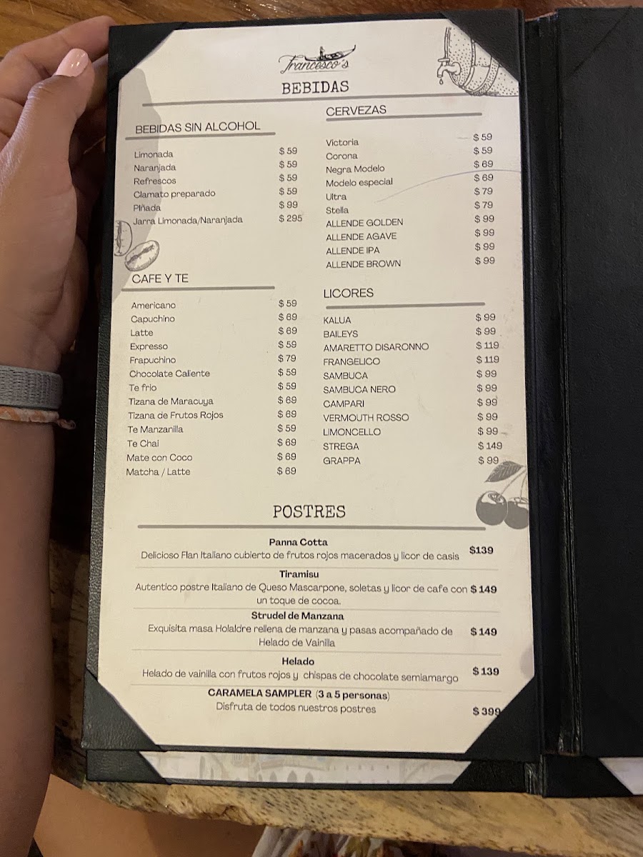Francesco's Restaurante Italiano Y Pizza Menu Photo 7