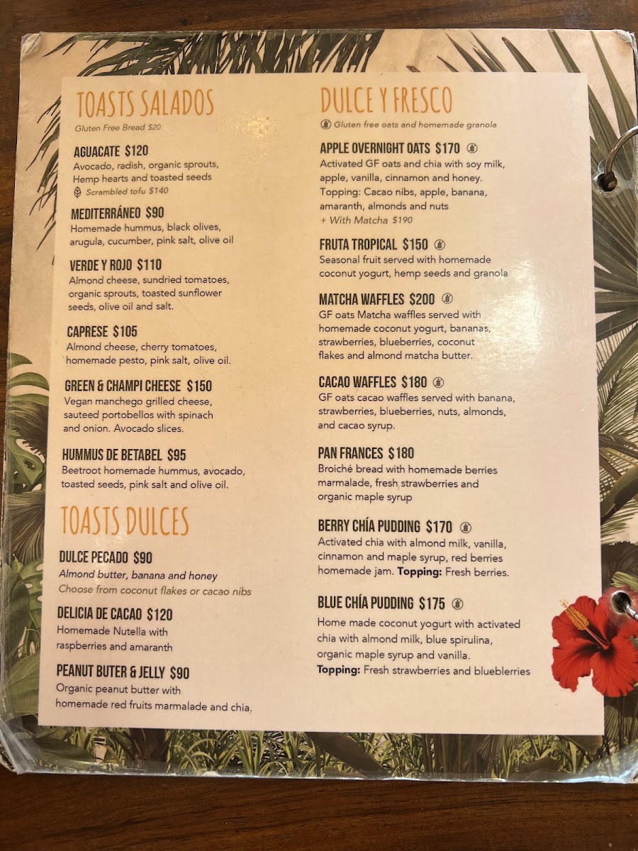 Fresco Hábito Menu Photo 3