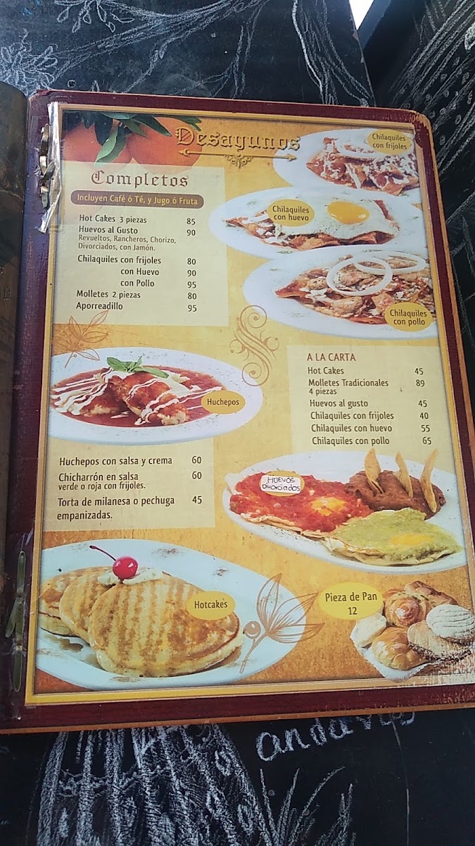 Galafre - Bistro, Cafe, Bar Menu