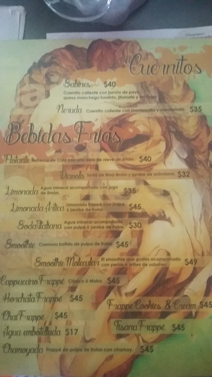 Galería Cafexpresión Lerma Menu