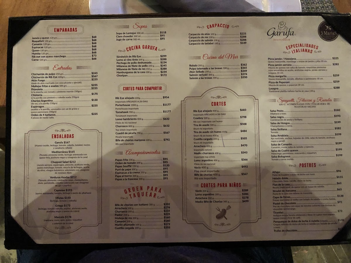 Garufa San Miguel De Allende Menu Photo 10