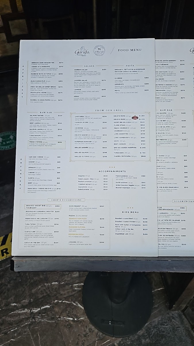 Garufa San Miguel De Allende Menu Photo 4