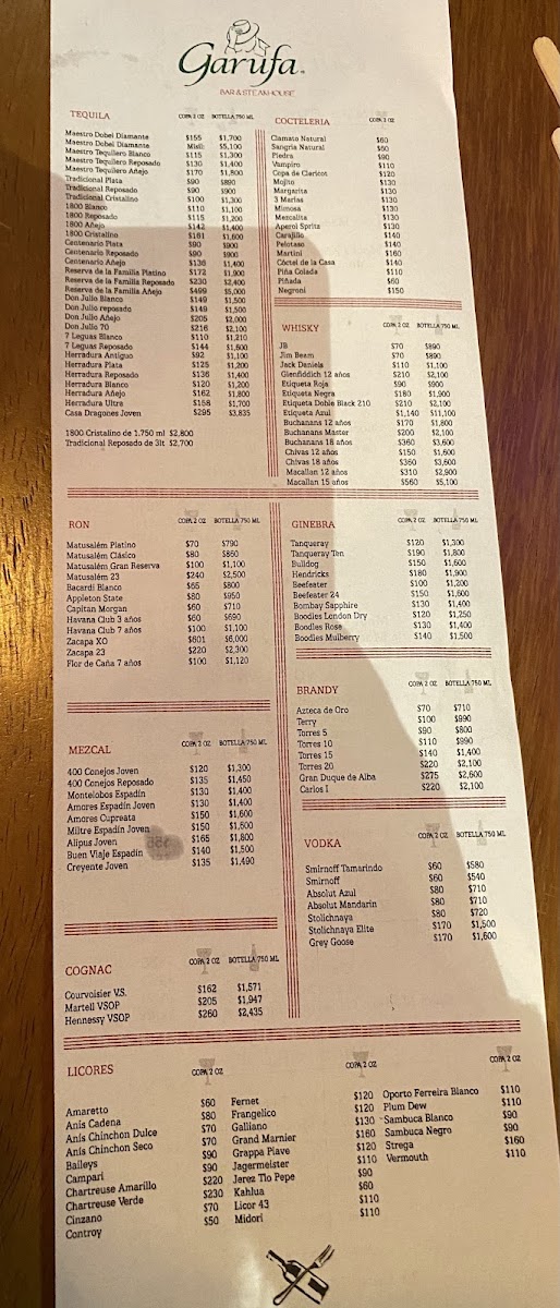 Garufa San Miguel De Allende Menu Photo 8