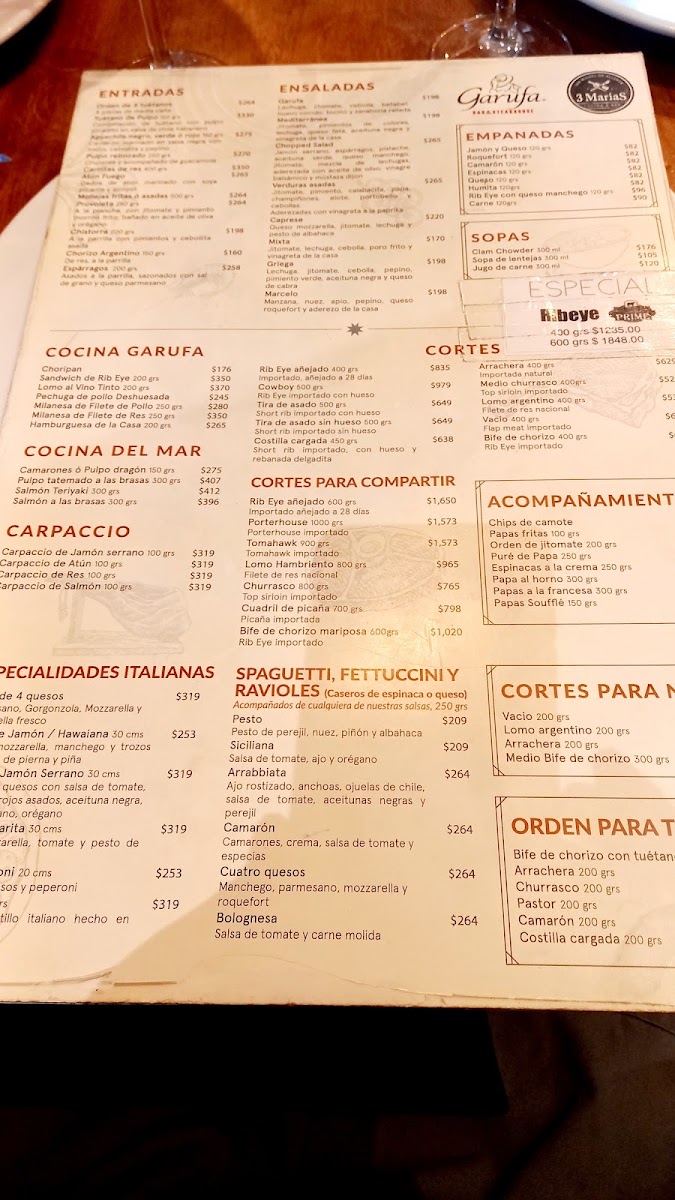 Garufa San Miguel De Allende Menu Photo 9