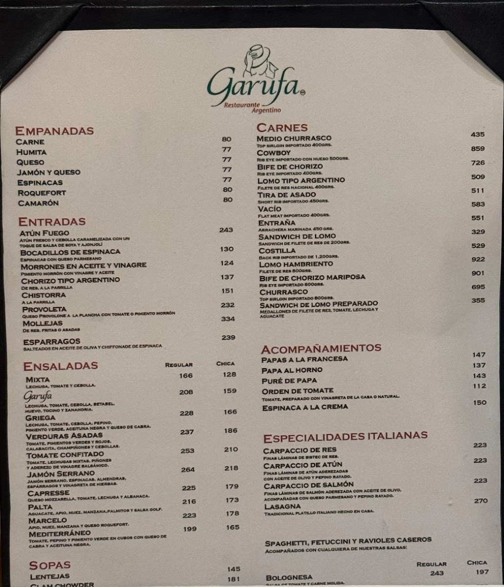 Garufa Menu Photo 2