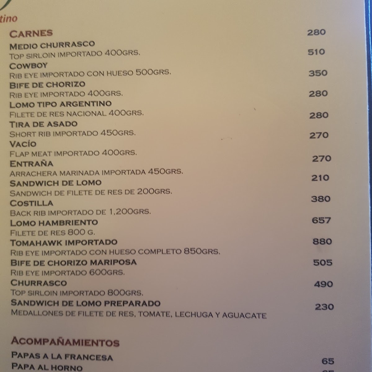 Garufa Menu Photo 6