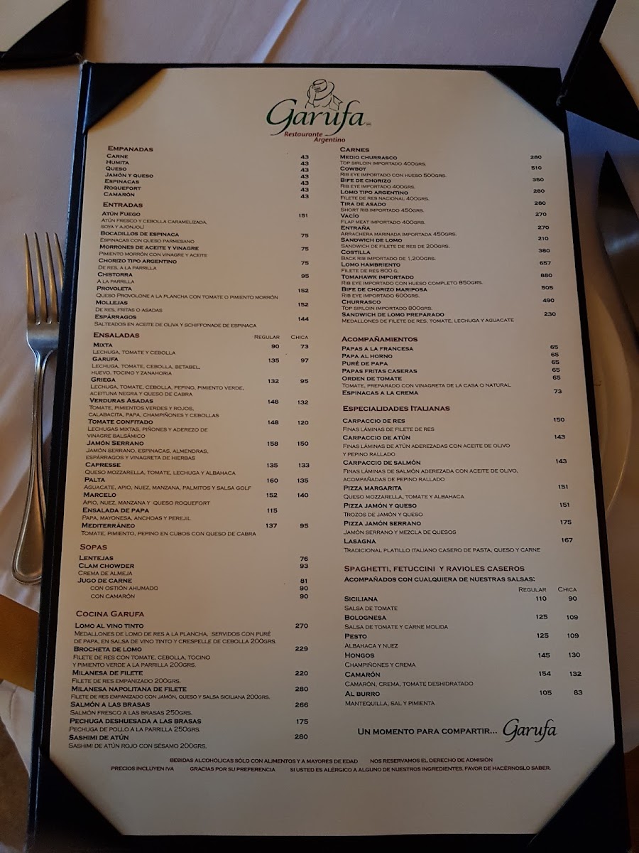 Garufa Menu Photo 7