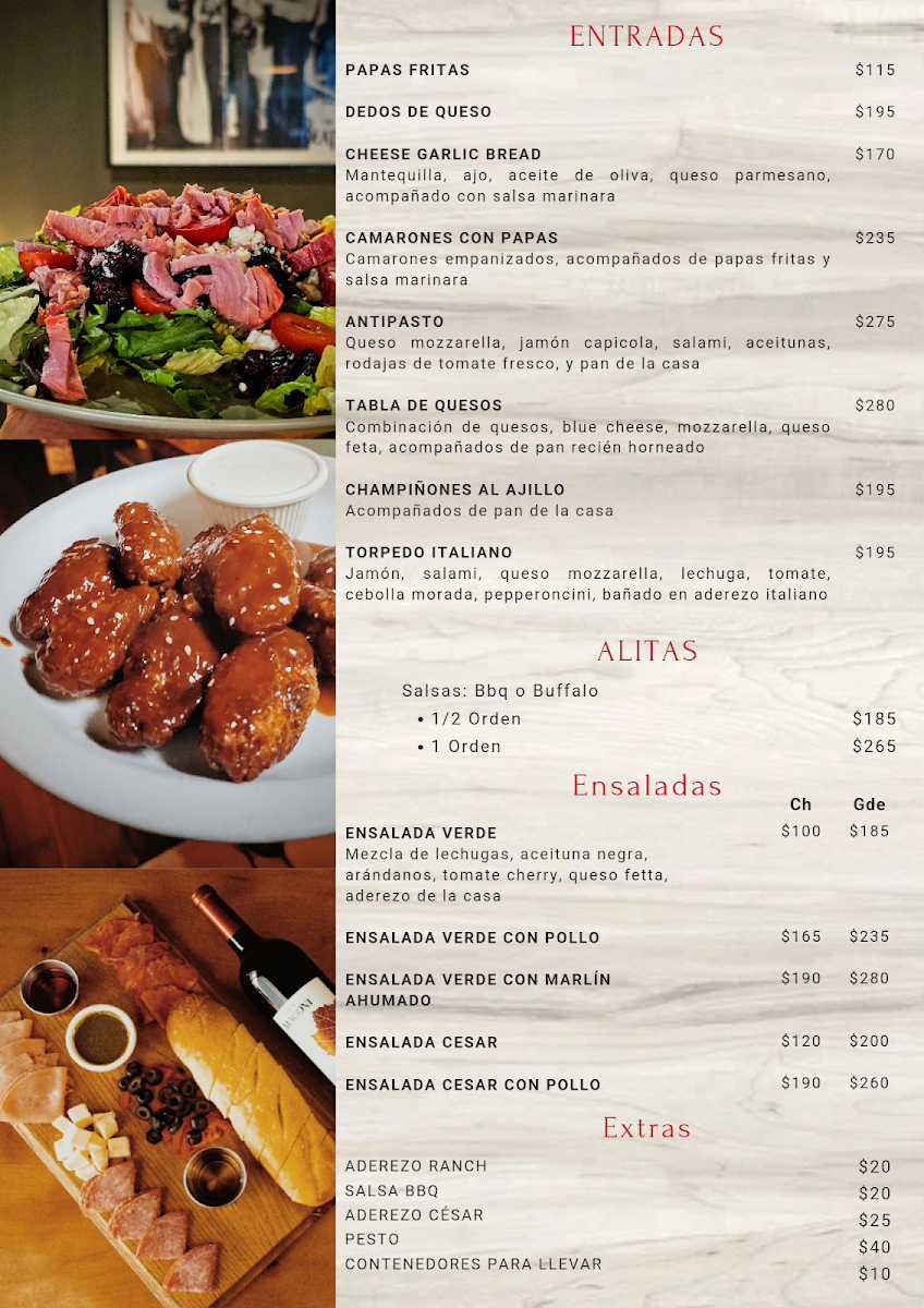 GEPPETTOS PIZZERIA & BISTRO Menu Photo 2