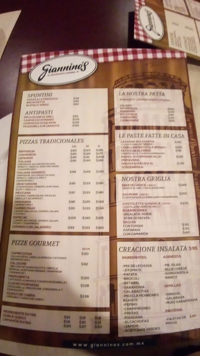 Giannino's Campestre Menu Photo 6