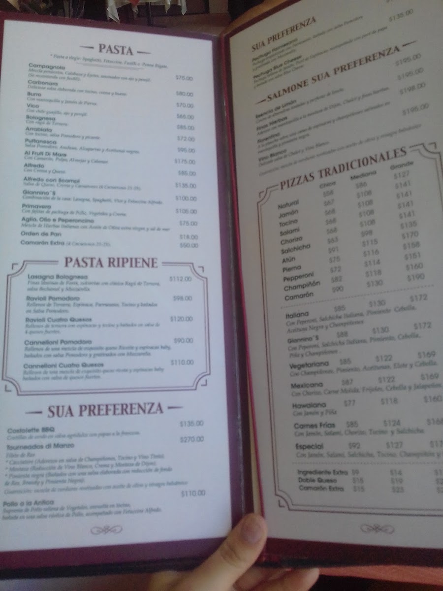 Giannino's Campestre Menu Photo 8