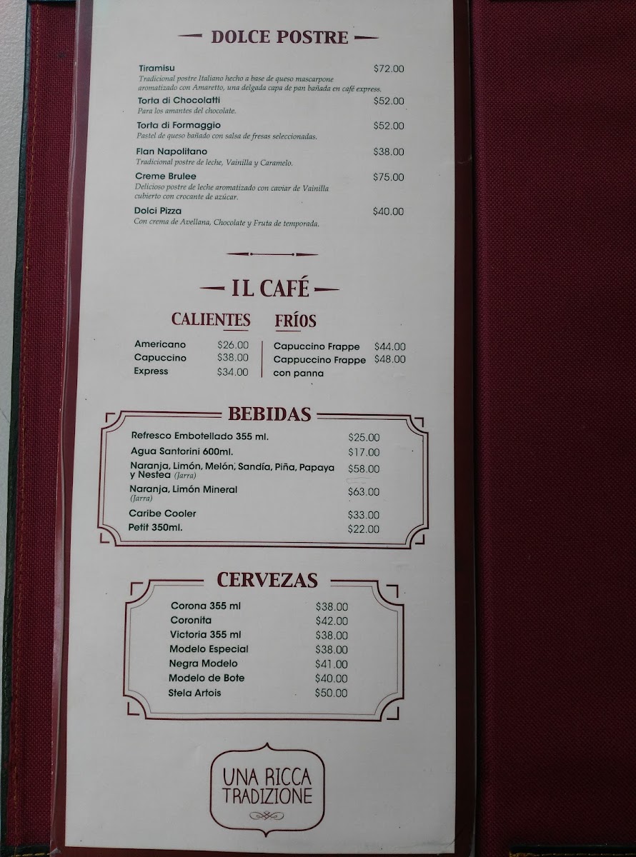 Giannino´s Renacimiento Menu Photo 10