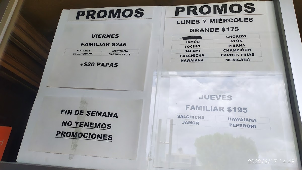 Giannino´s Renacimiento Menu Photo 3