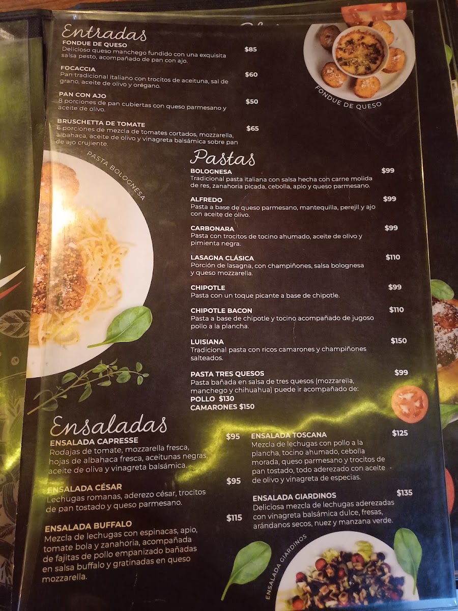 Giardinos Pizza Menu Photo 3