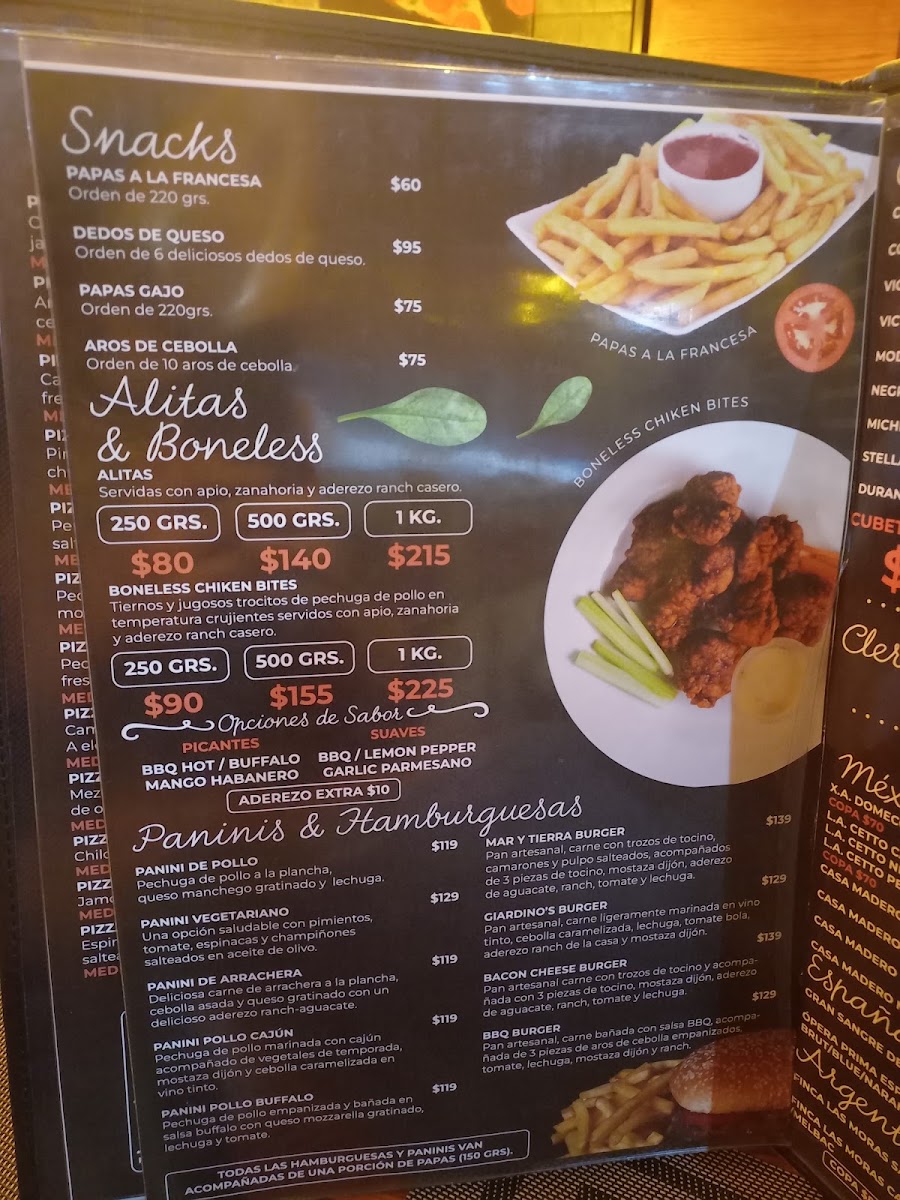 Giardinos Pizza Menu Photo 7