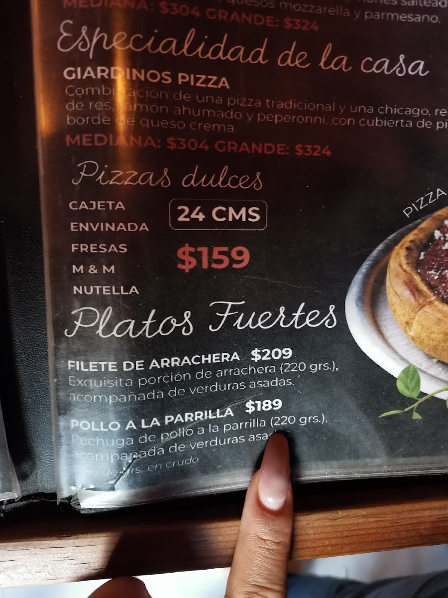 Giardinos Pizza Menu Photo 8