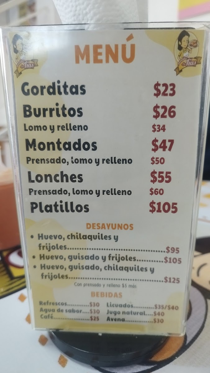 Gorditas Las Tias Menu Photo 2