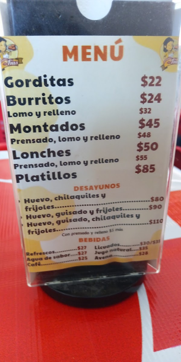 Gorditas Las Tias Menu Photo 7