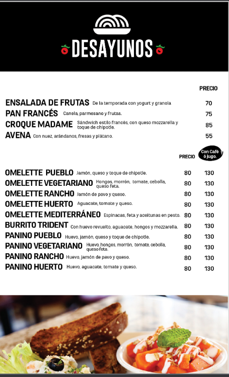 Gourmeli Insurgentes Menu